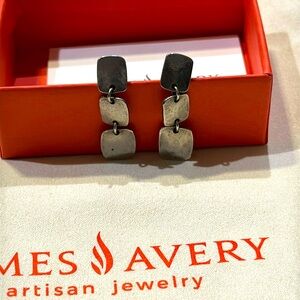 James Avery Silver Earrings